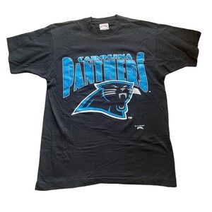 Nutmeg Carolina Panthers Shirt Men's size Large Single Stitch 1993